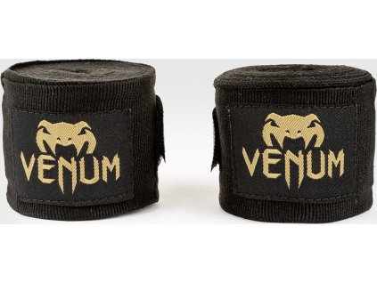 Boxing Handwraps Venum Kontact 2,5m - Black/Gold