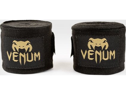 Boxing Handwraps Venum Kontact 4m - Black/Gold