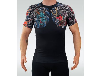 Rashguard Ground Game BUSHIDO 3.0 - short sleeves (SIZE XS)