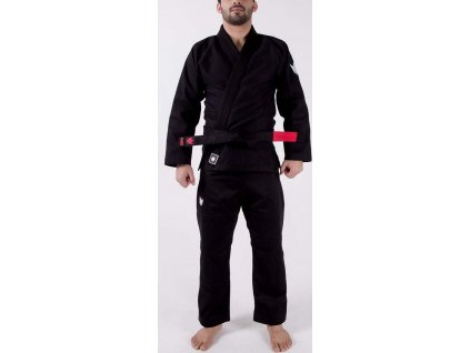 BJJ gi kimono Kingz Kore Jiu Jitsu BLACK + white belt