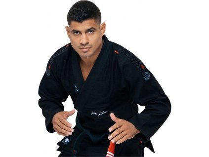 BJJ gi kimono Tatami Elements Superlite - BLACK + FREE WHITE BELT