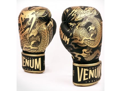 Boxing Gloves Venum Dragon's Flight - Black/Bronze