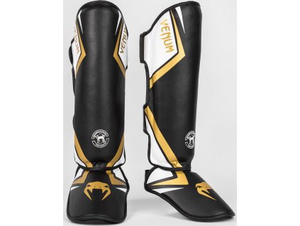 Shin Guards Venum Contender 2.0 - Black/White/Gold