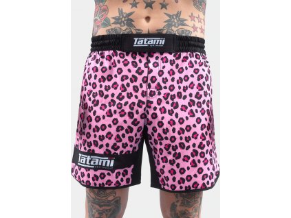 MMA Shorts Tatami Recharge - Pink Leopard