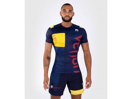 Rashguard Venum Sport 05 - Short Sleeves - Blue/Yellow