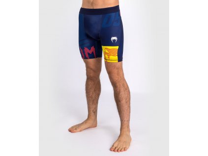 Compression Shorts Venum Sport 05 Vale Tudo - Blue/Yellow (Size S)