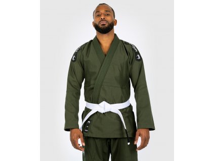 BJJ gi kimono Venum First - Khaki + WHITE BLACK