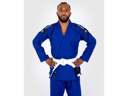 BJJ gi kimono Venum First - Blue + WHITE BLACK