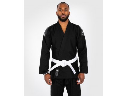 BJJ gi kimono Venum First - Black + WHITE BLACK