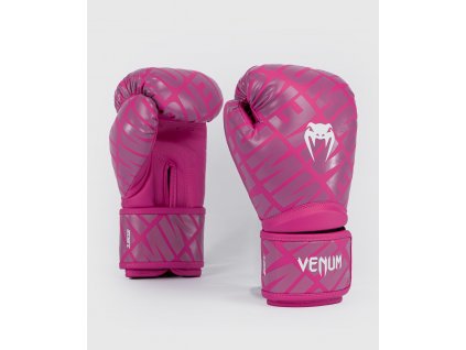 Boxing Gloves Venum Contender 1.5 XT - White/Pink (Size 8oz)