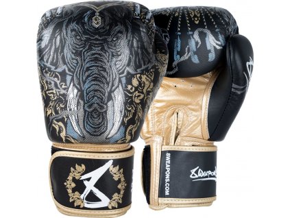 Boxing Gloves 8 WEAPONS Three Elephants (SIZE 10oz)