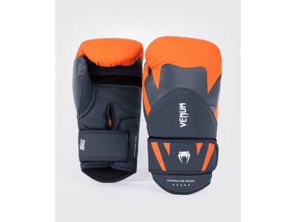 Boxing Gloves Venum Challenger 4.0 - Orange/Navy Blue
