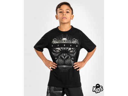 KIDS T-Shirt Venum Gorilla Jungle  - Black/White