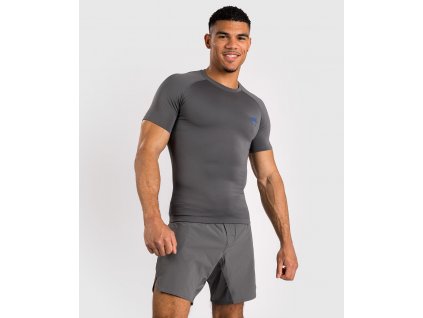 Men’s Rashguard Venum Contender - Short Sleeve - Grey