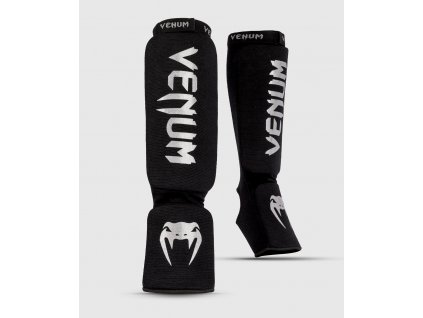 Shin Guards Venum Kontact - Black/Silver