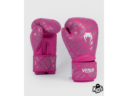 KIDS Boxing Gloves Venum Contender 1.5 XT - Pink-White (Size 4 oz)