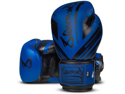 Boxing Gloves 8 WEAPONS Shift Competition - Blue/Black (SIZE 10oz)