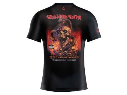 Rashguard Ground Game INFERNO - Short Sleeves (SIZE XS)