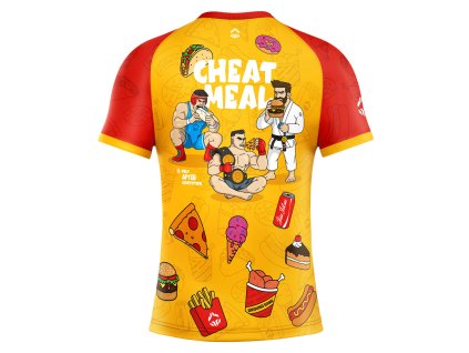 Rashguard Ground Game - CHEAT MEAL - Short Sleeves (SIZE XS)