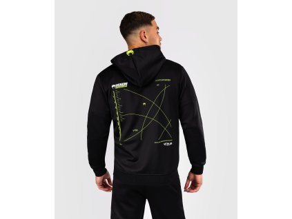 Full Zip Hoodie Venum Training Camp 4.0 - Black/Neon Green (Size S)