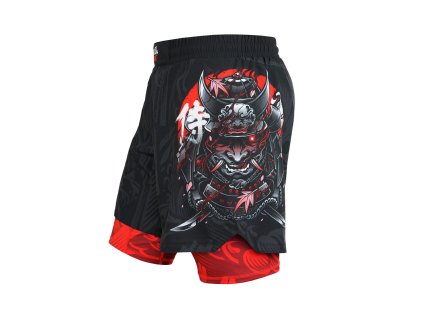 2-in-1 Training Shorts Ground Game - Samurai 2.0 (SIZE XS)