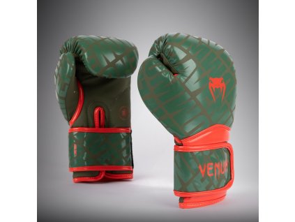 KIDS Boxing Gloves Venum Contender 1.5 XT - Army Green (Size 4 oz)