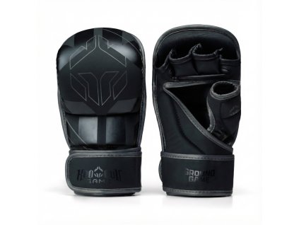 MMA Sparring Gloves Ground Game Logo 3.0 - Shadow (SIZE S/M)