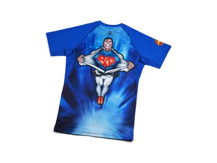 Rashguard Ground Game - Short Sleeves - Super Grappler (SIZE XS)