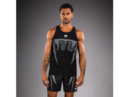 Men's Tank Top Venum Adrenaline - Black/Silver Grey (Size S)