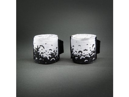 Handwraps Venum Bats Night - Black/White (Size 2,5 m)