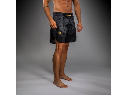 Fightshorts Venum x Chimaev Wild Borz - Black/Grey (Size XS)