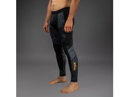 Men's Compression Spats Venum x Chimaev Wild Borz - Black/Grey (Size M)