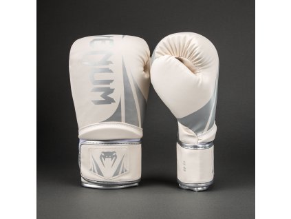 Boxing Gloves Venum Challenger 2.5 - White/Silver (Size 8oz)