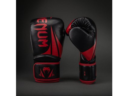 Boxing Gloves Venum Challenger 2.5 - Black/Red (Size 8oz)