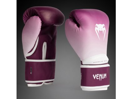 Ladies Boxing Gloves Venum Iris - Plum/white (Size 8oz)