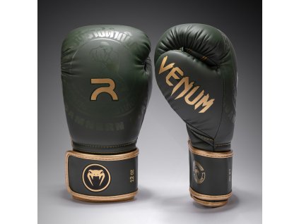 Boxing Gloves Venum x Rajadamnern - Military Green (Size 10oz)