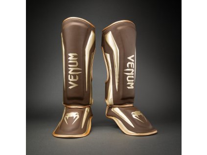 Shin Guards Venum Elite - Dark Brown (Size M)