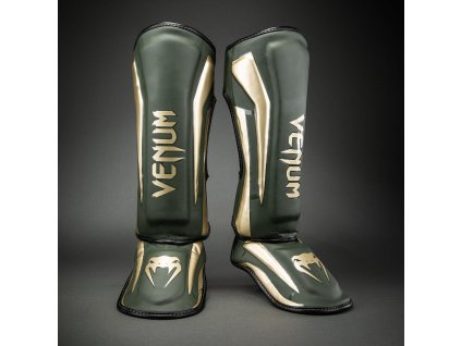 Shin Guards Venum Elite - Khaki (Size M)