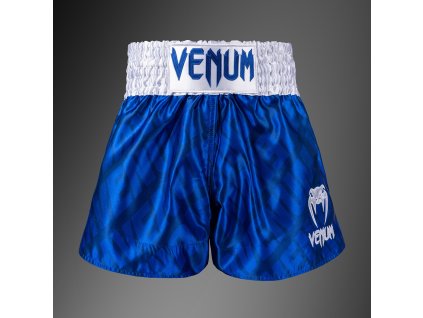 Muay Thai Shorts Venum Contender XT - Royal Blue/White (Size S)