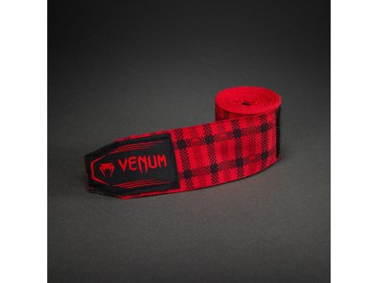 Handwraps Venum Tartan - Fury Red (Size 2,5 m)