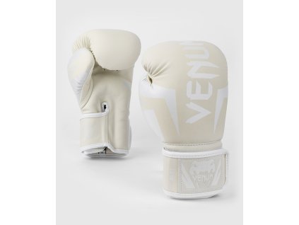 Boxing Gloves Venum Elite - White/Ivory (Size 8oz)