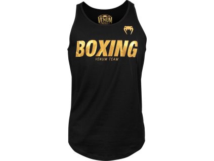 Men's Tank Top Venum Boxing VT - Black/Gold (SIZE L)