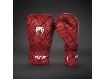 Boxing Gloves Venum Contender 1.5 XT 3D - Cherry Red/ White (Size 8oz)