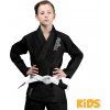 Kids BJJ gi Venum Contender BLACK + white belt (SIZE C0)