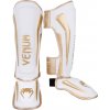 Standup Shin Guards Venum Elite - White/Gold