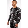Rashguard Venum Gladiator 4.0 - Long Sleeves - Black/White (SIZE L)