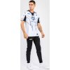 Men's Walkout Jersey Venum UFC Authentic Fight Night 2.0 - Midnight Edition - White/Blue (SIZE L)