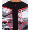 Rashguard Venum Electron 3.0 - Long Sleeves - Grey/Red (Size S)