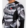 Rashguard Venum Electron 3.0 - Long Sleeves - Grey/Red (Size S)