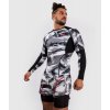 Rashguard Venum Electron 3.0 - Long Sleeves - Grey/Red (Size S)